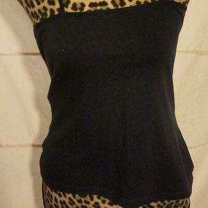 Socialogy size L black cami top